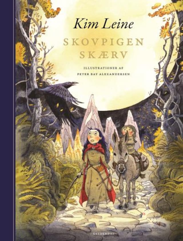 Book cover for Skovpigen Skærv