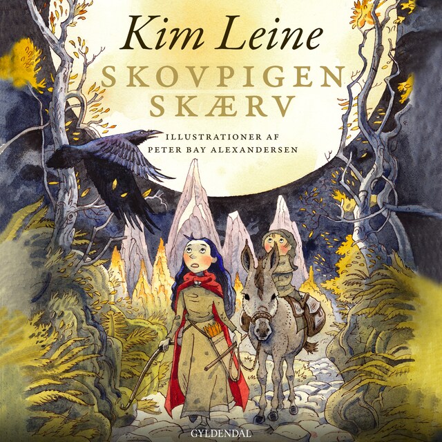 Book cover for Skovpigen Skærv