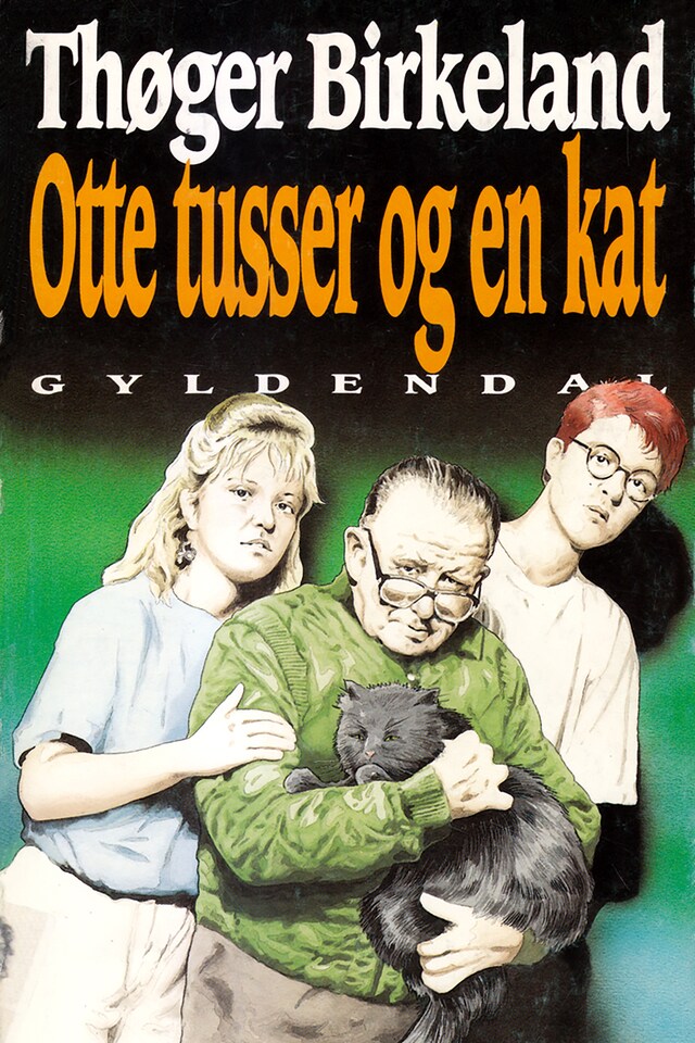Book cover for Otte tusser og en kat