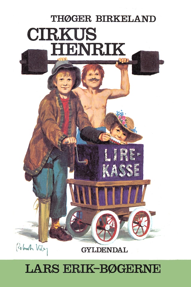 Copertina del libro per Cirkus Henrik
