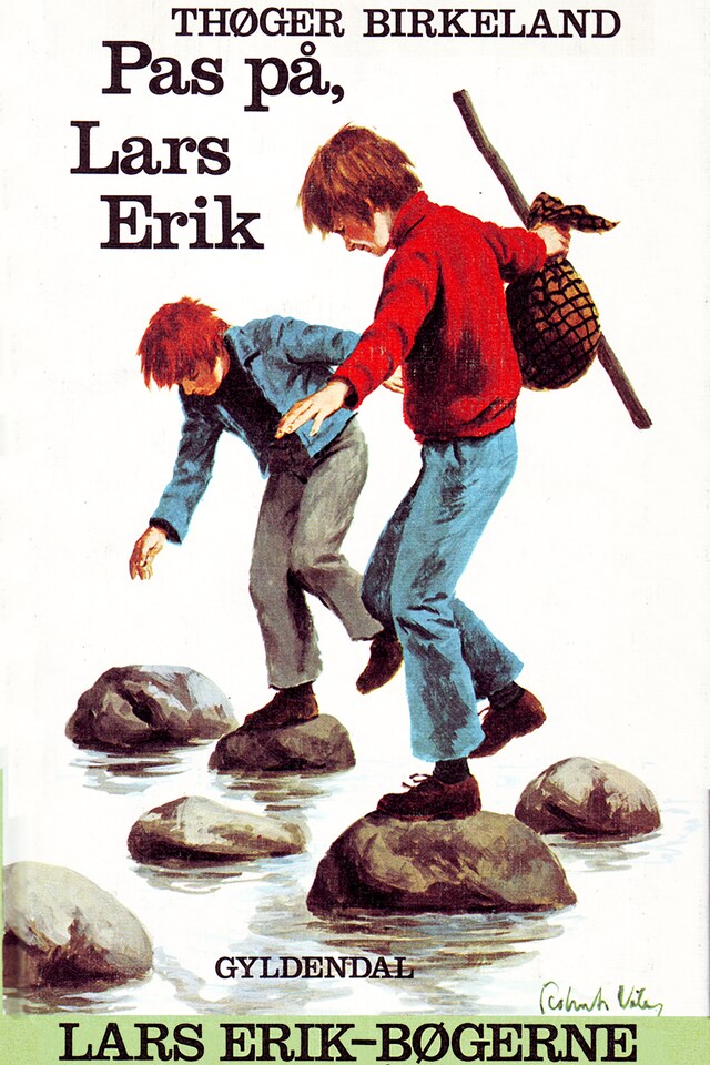 Portada de libro para Pas på, Lars Erik