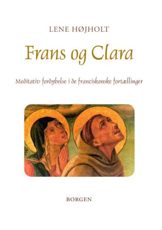 Kirjankansi teokselle Frans og Clara