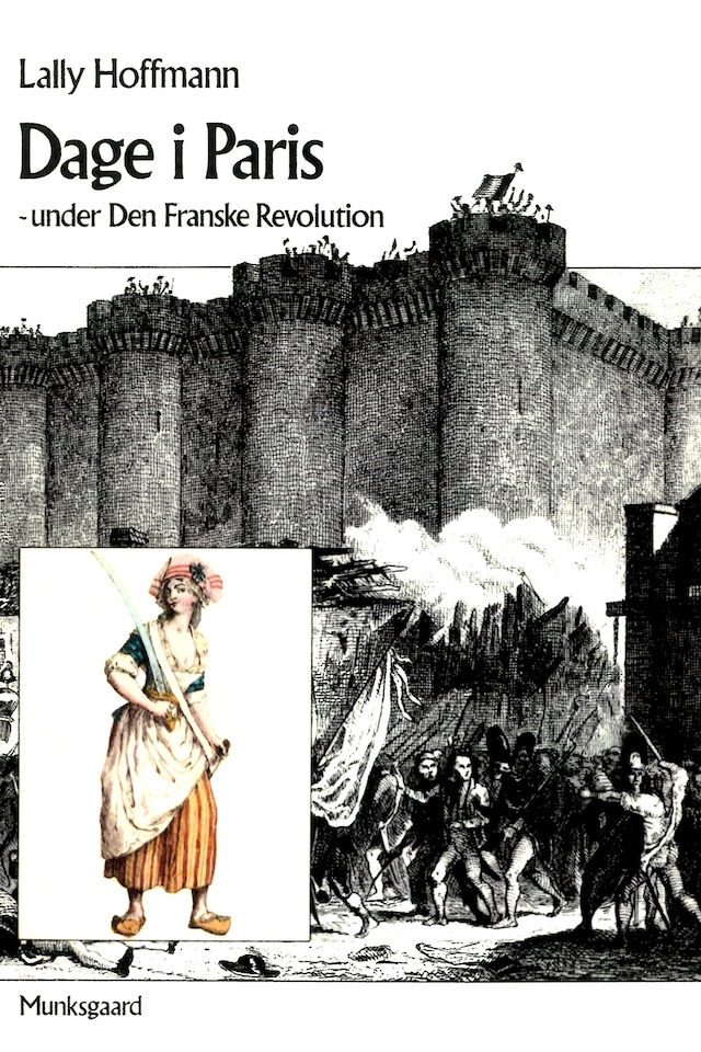 Book cover for Dage i Paris – under den franske revolution