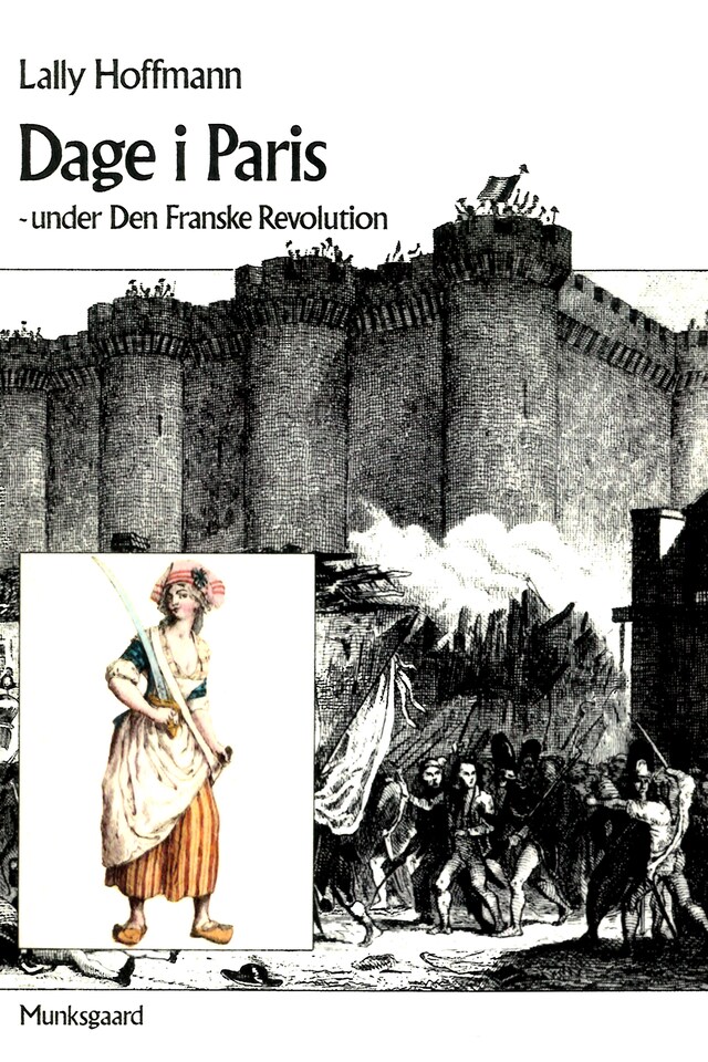 Buchcover für Dage i Paris – under den franske revolution