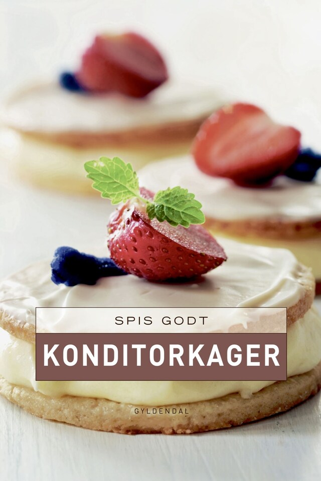 Couverture de livre pour Spis godt - Konditorkager