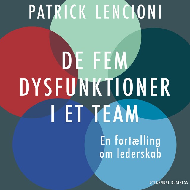 Okładka książki dla De fem dysfunktioner i et team