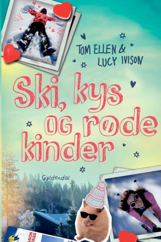 Book cover for Ski, kys og røde kinder