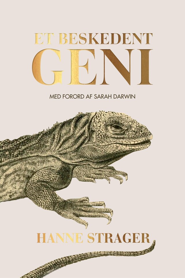 Copertina del libro per Et beskedent geni