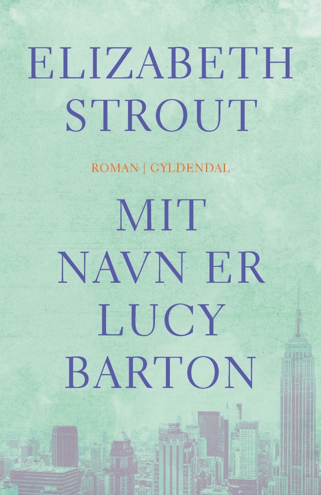 Book cover for Mit navn er Lucy Barton