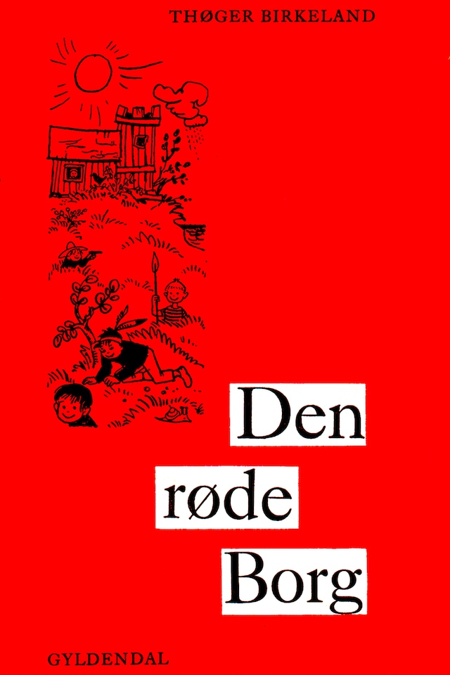 Book cover for Den røde borg