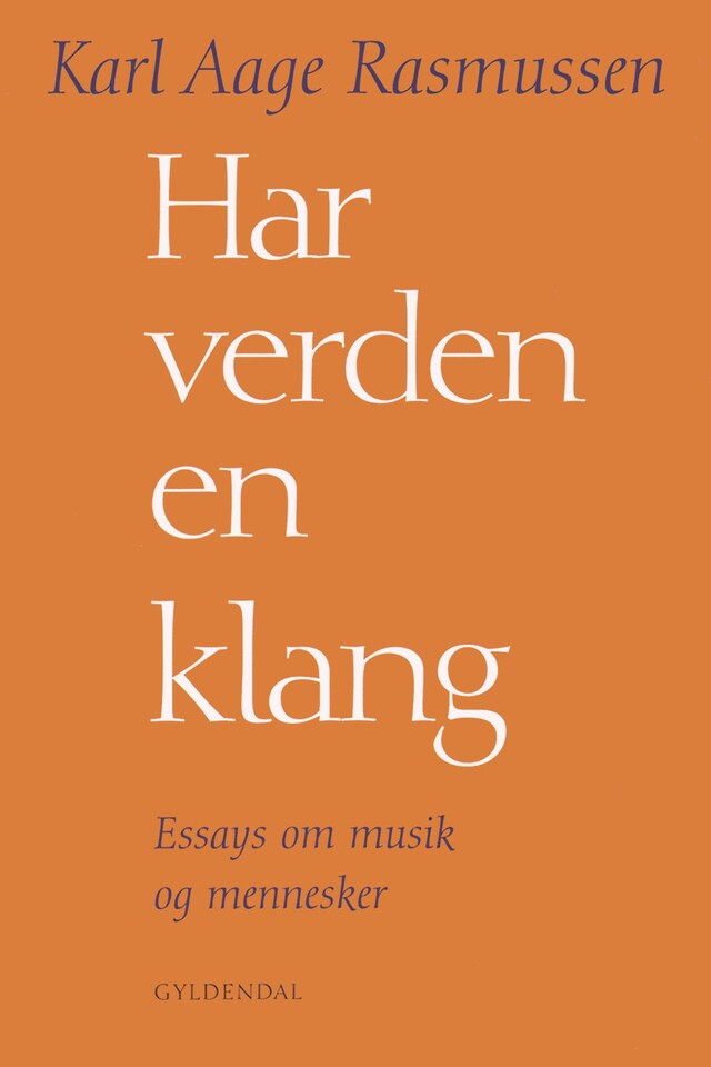 Book cover for Har verden en klang