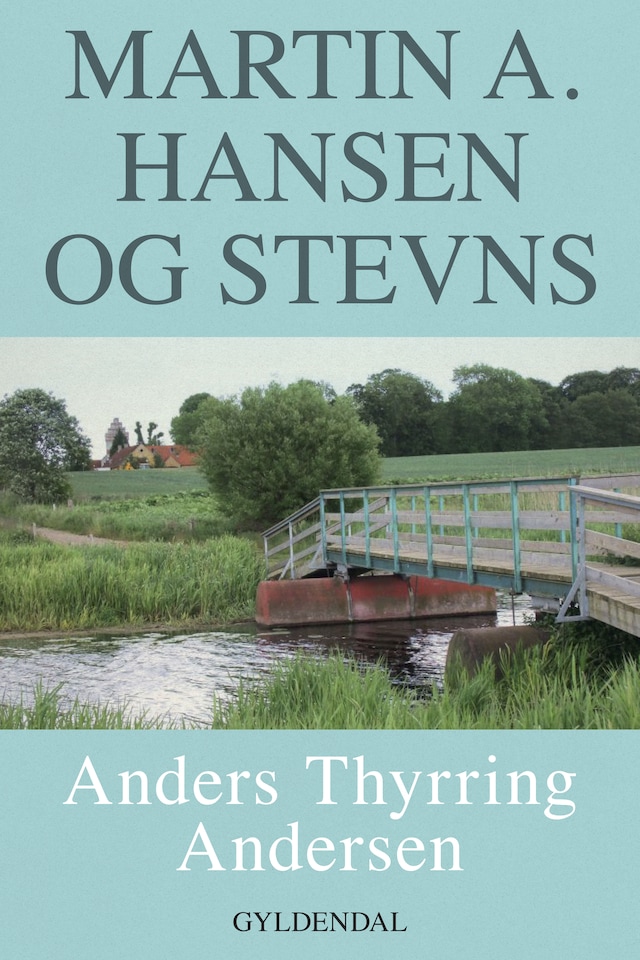 Boekomslag van Martin A. Hansen og Stevns