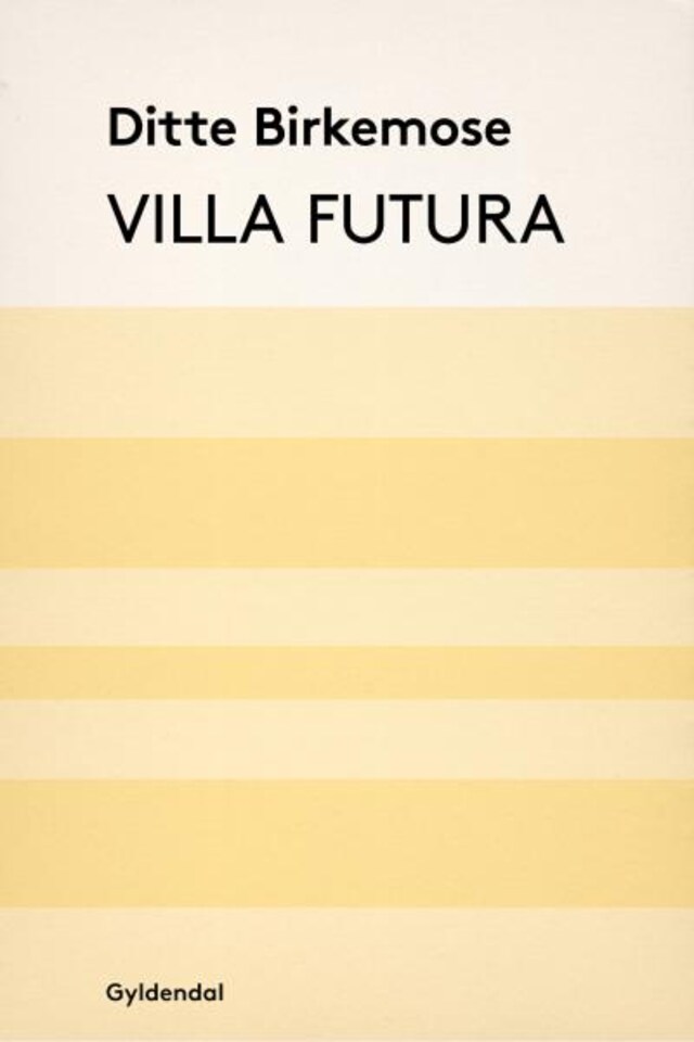 Kirjankansi teokselle Villa Futura