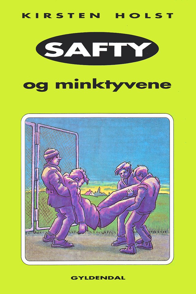 Couverture de livre pour Safty og minktyvene