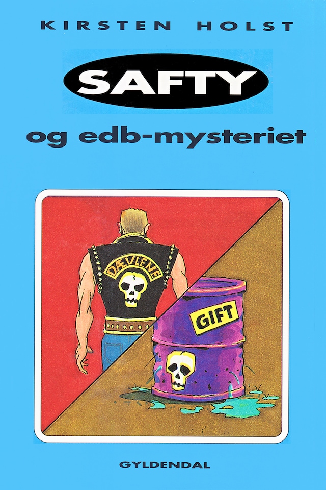 Kirjankansi teokselle Safty og edb-mysteriet