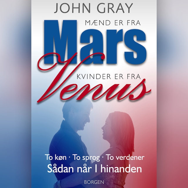 Buchcover für Mænd er fra Mars, kvinder er fra Venus