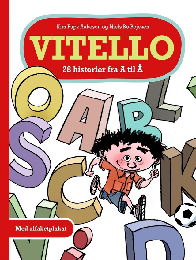 Couverture de livre pour Vitello. 28 historier fra A til Å - Lyt&Læs