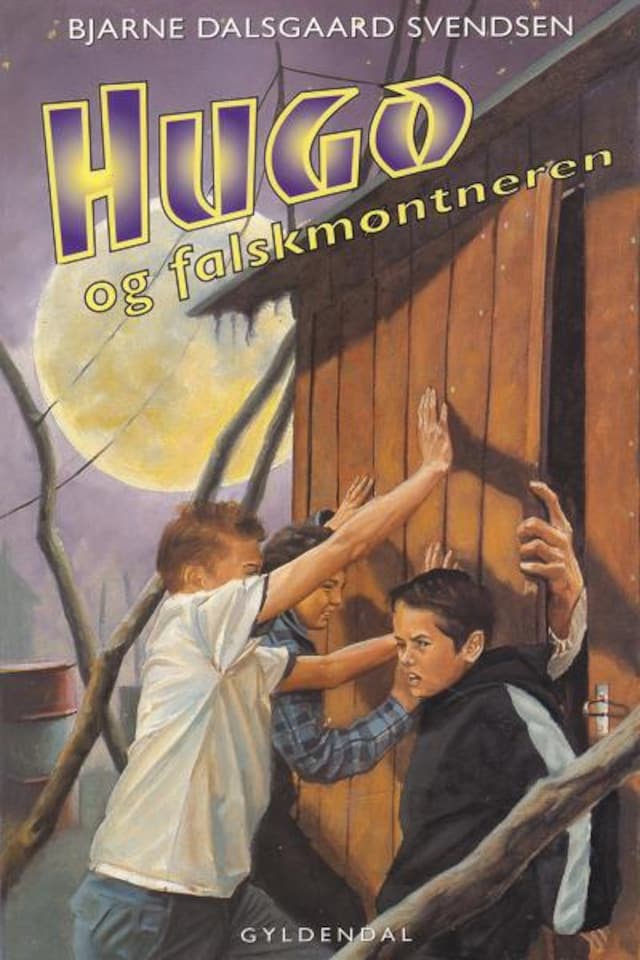 Buchcover für Hugo og falskmøntneren