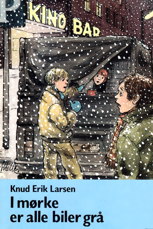 Couverture de livre pour I mørke er alle biler grå