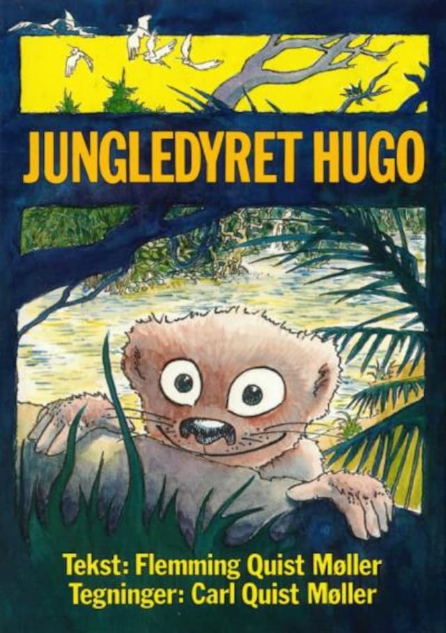 Boekomslag van Jungledyret Hugo