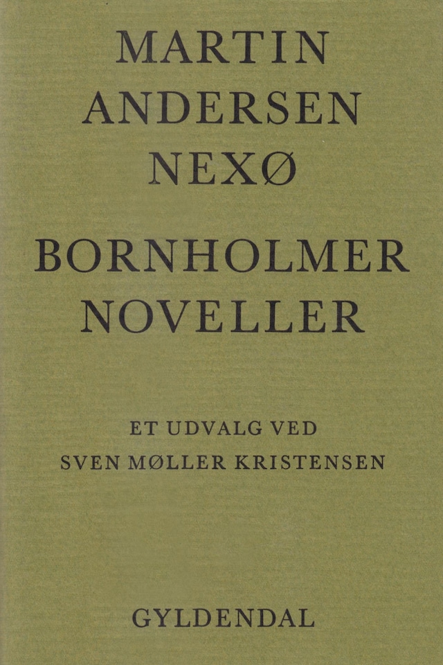 Boekomslag van Bornholmer-Noveller