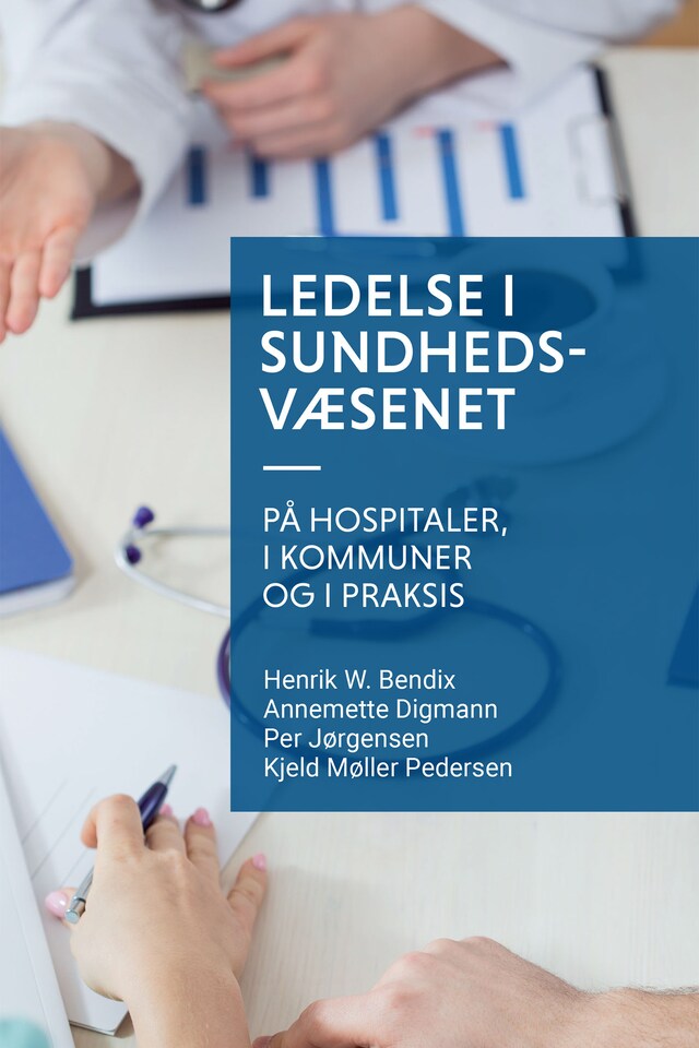 Buchcover für Ledelse i sundhedsvæsenet