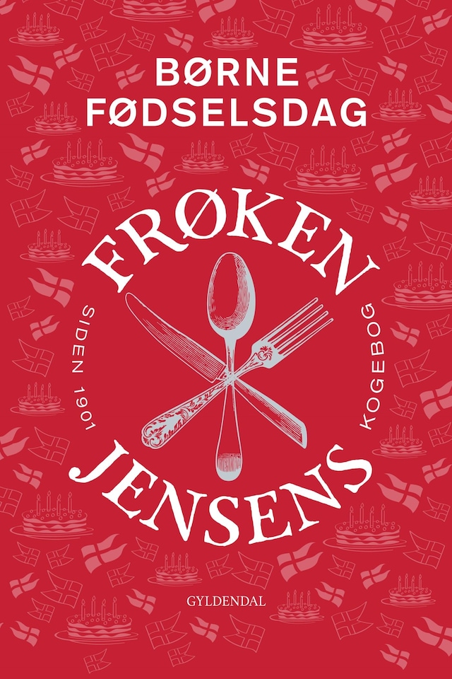 Buchcover für Frøken Jensens Kogebog