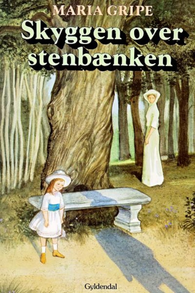Book cover for Skyggen over stenbænken