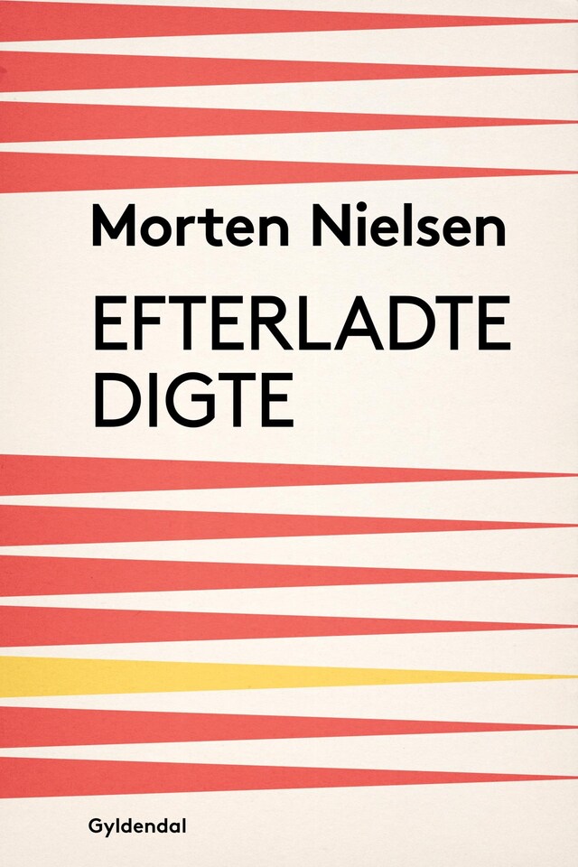 Buchcover für Efterladte Digte