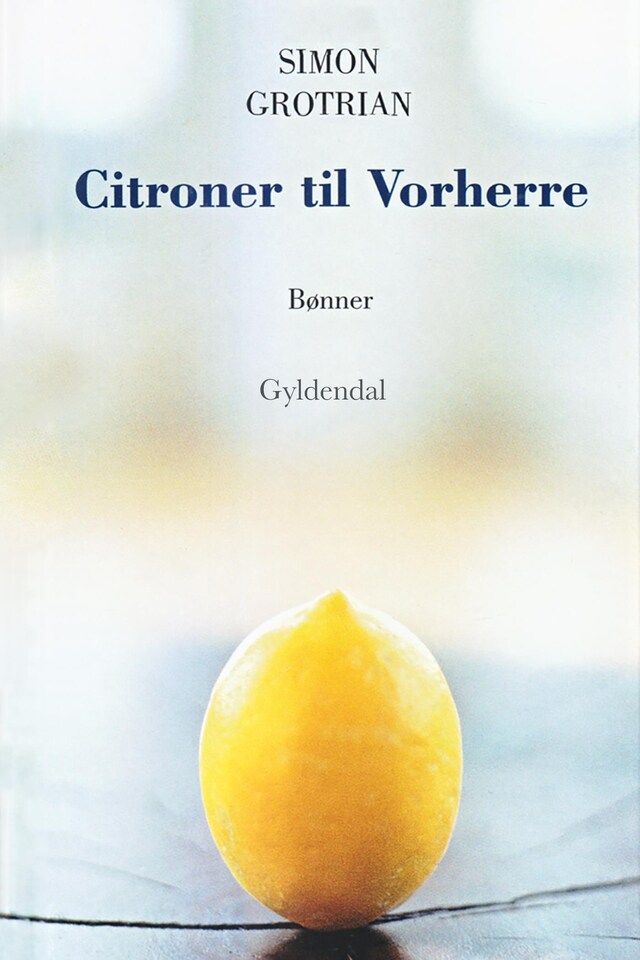 Portada de libro para Citroner til Vorherre