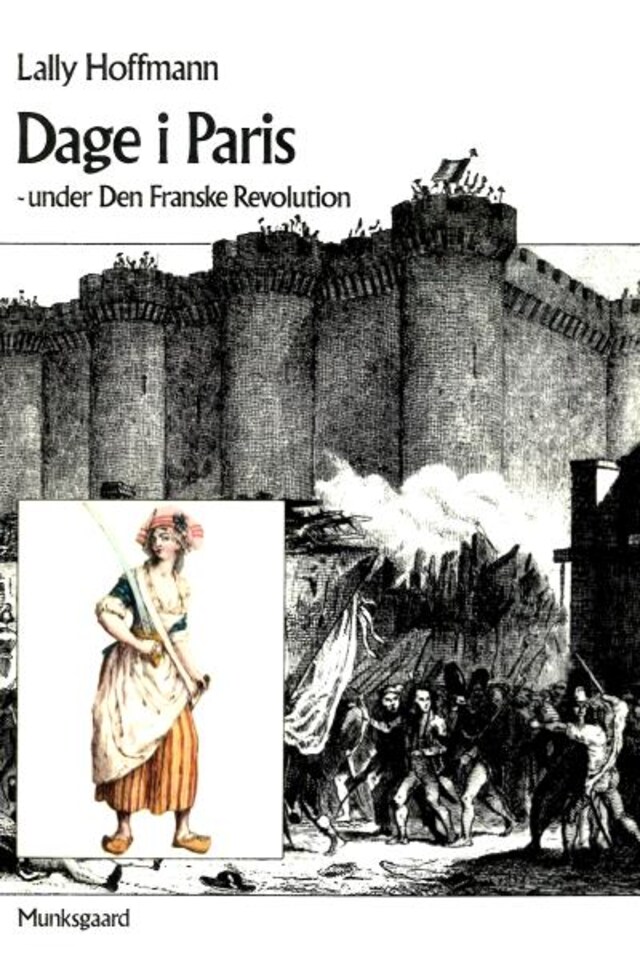 Boekomslag van Dage i Paris - under den franske revolution