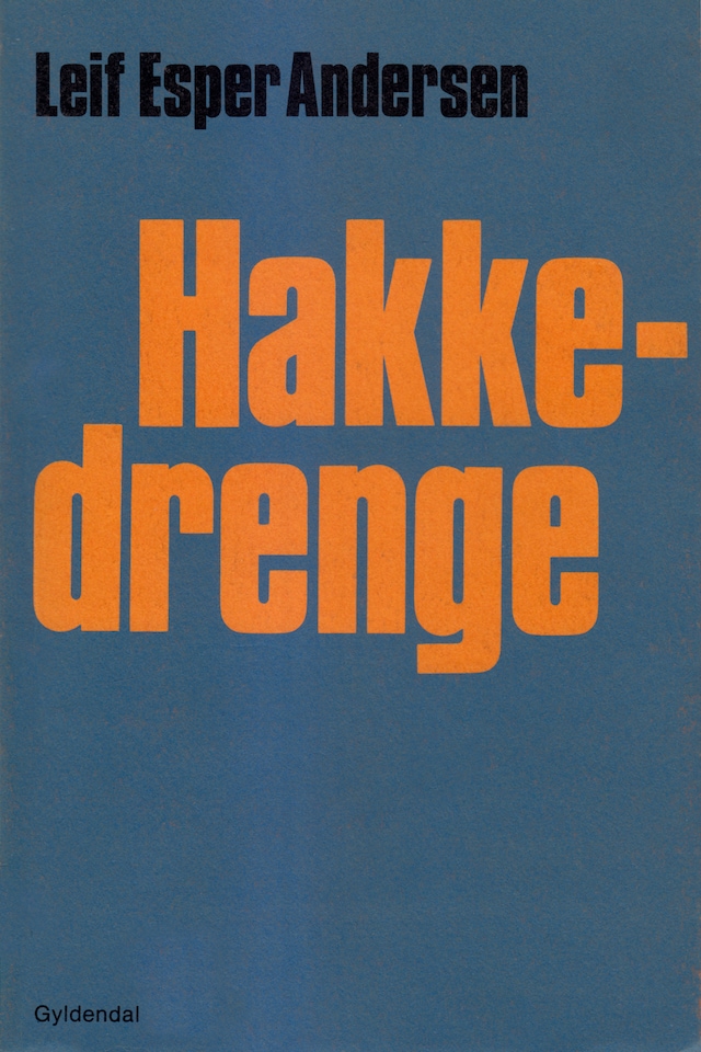 Book cover for Hakkedrenge