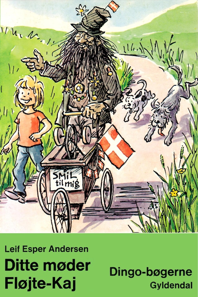Book cover for Ditte møder Fløjte-Kaj