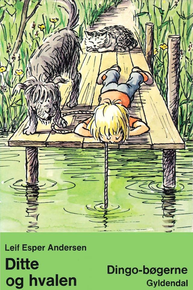 Book cover for Ditte og hvalen