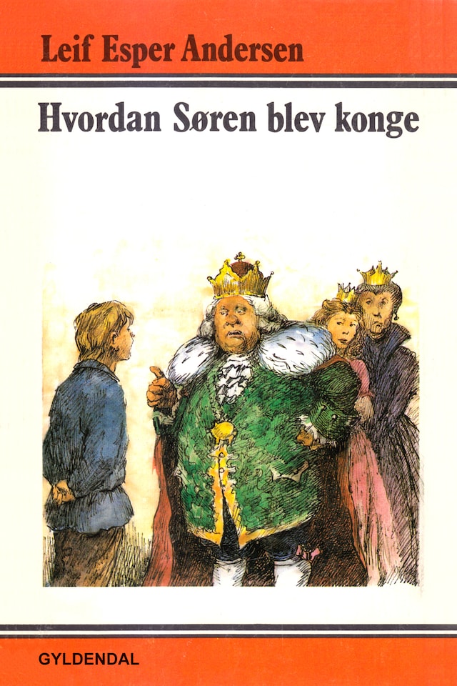 Okładka książki dla Hvordan Søren blev konge
