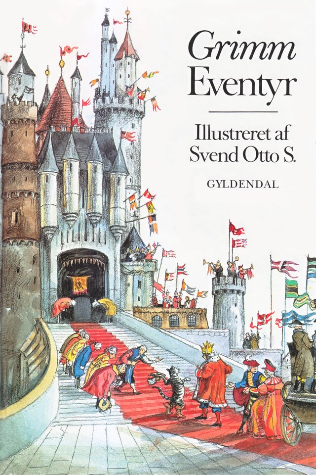 Book cover for Grimms eventyr
