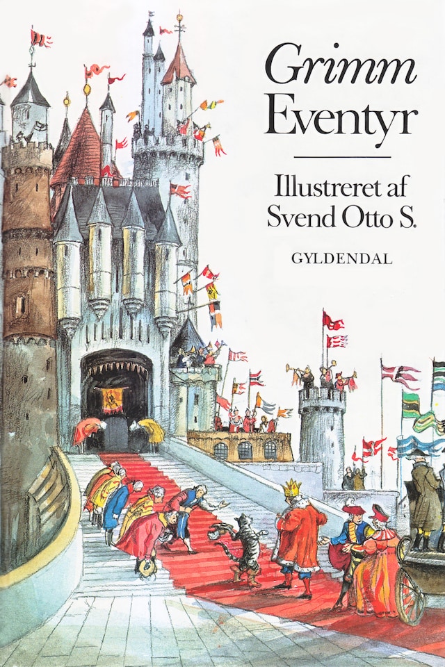 Book cover for Grimms eventyr