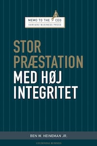 Stor præstation med høj integritet