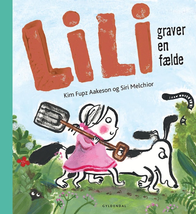 Kirjankansi teokselle Lili graver en fælde - Lyt&læs