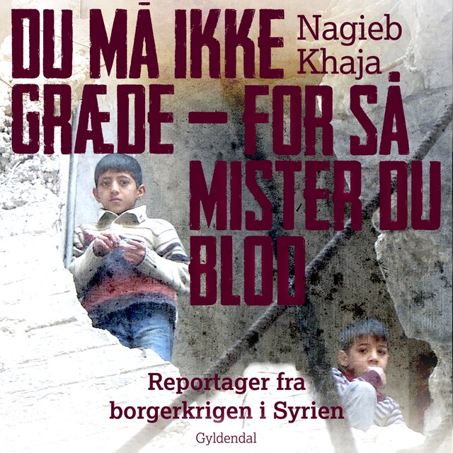 Buchcover für Du må ikke græde - for så mister du blod