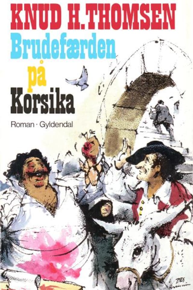 Okładka książki dla Brudefærden på Korsika