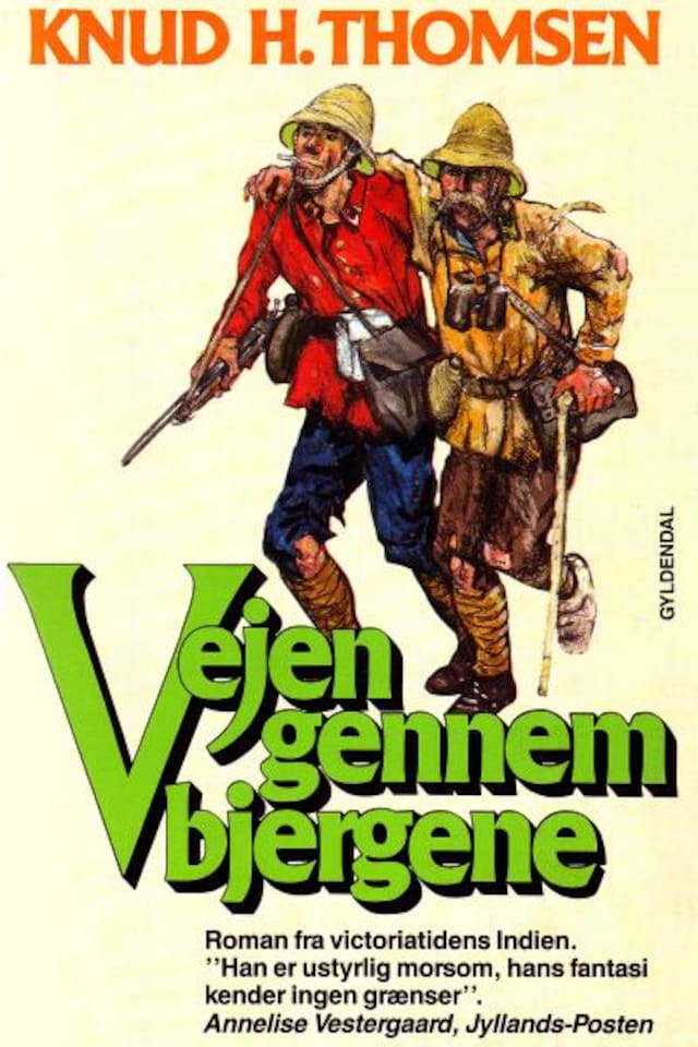 Book cover for Vejen gennem bjergene