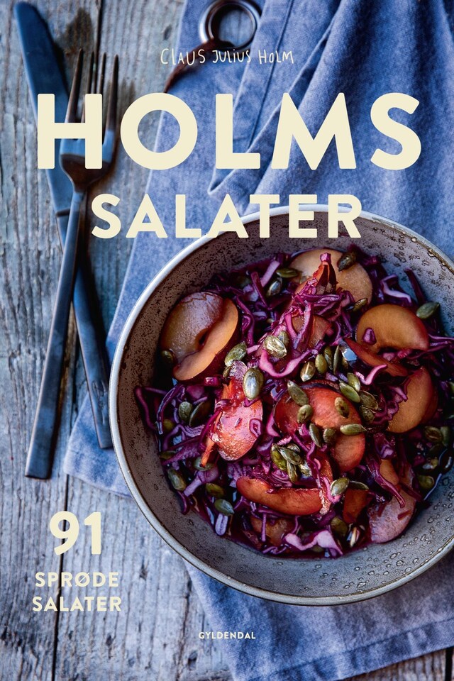 Okładka książki dla Holms salater