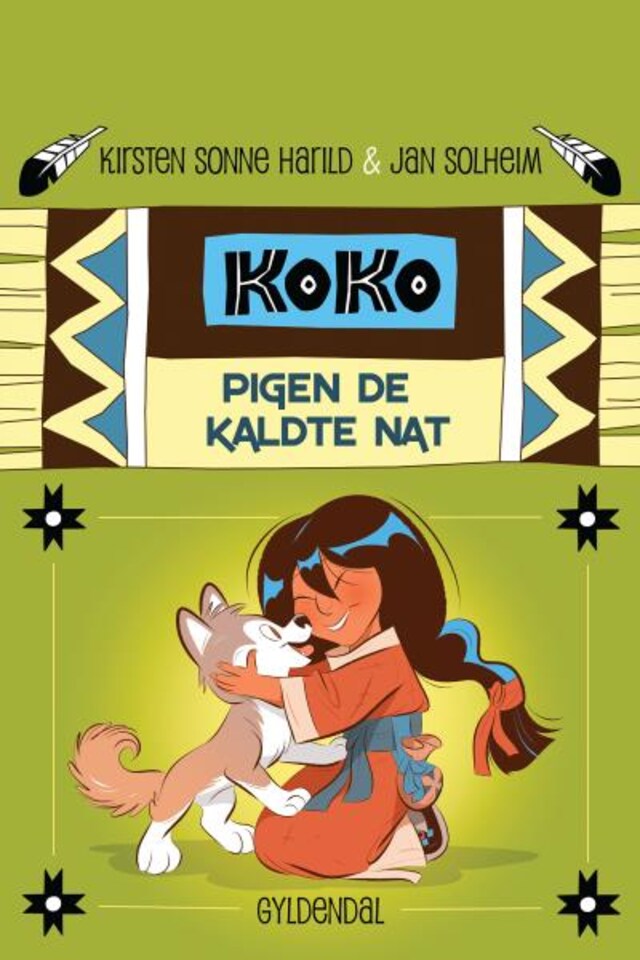 Book cover for Koko 1 - Pigen de kaldte nat