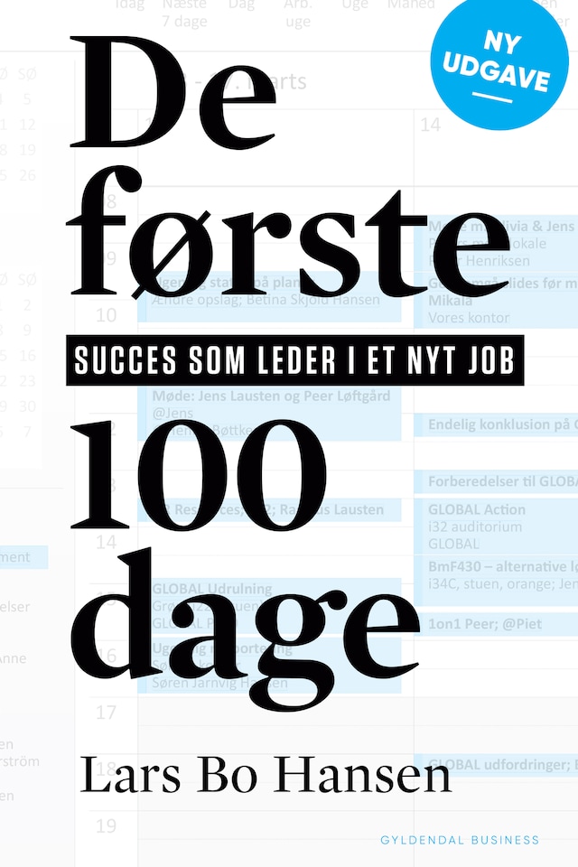 Buchcover für De første 100 dage