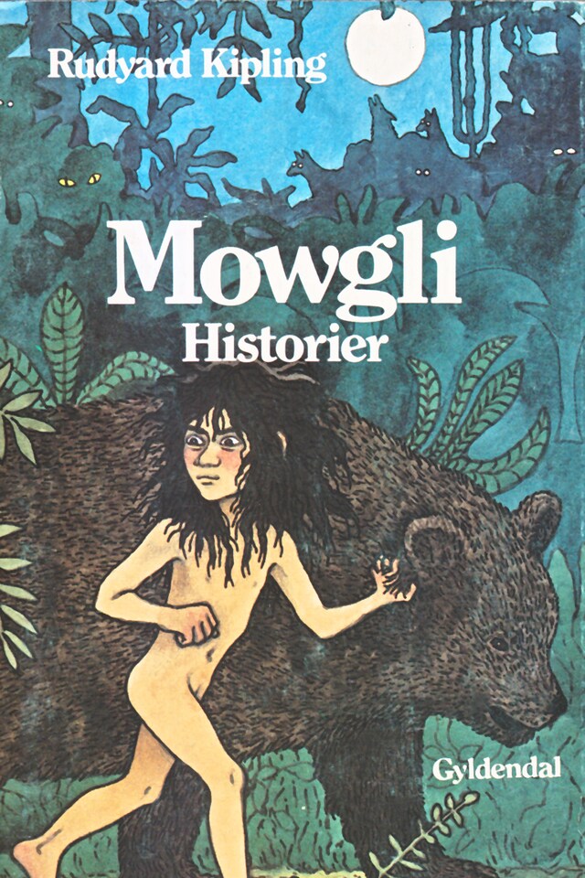 Buchcover für Mowgli historier