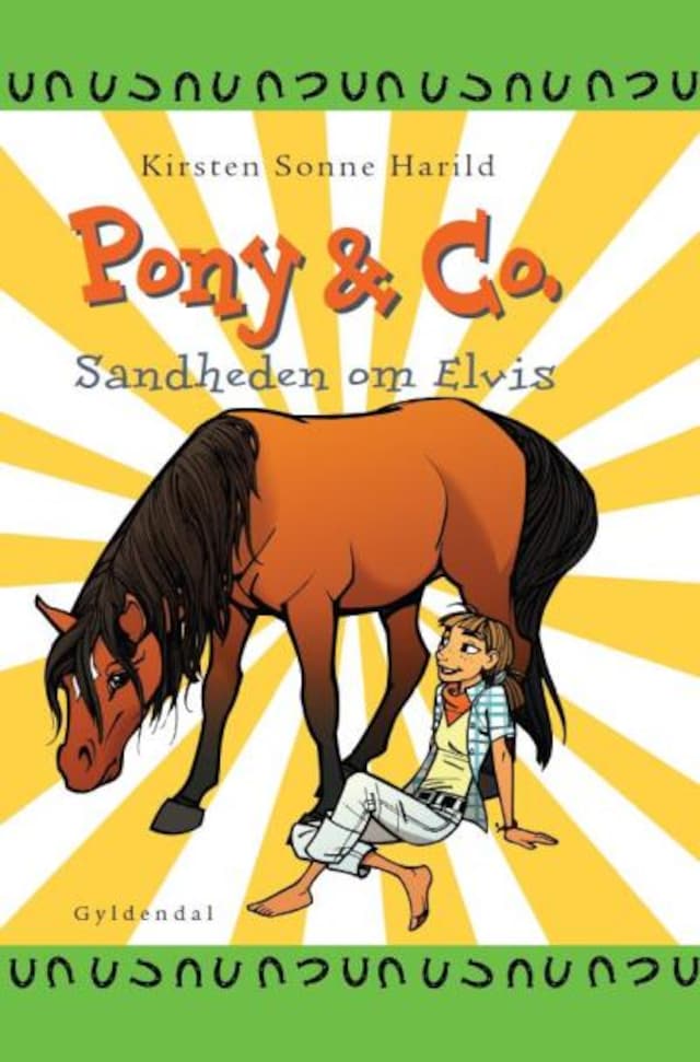 Kirjankansi teokselle Pony & Co. 8 - Sandheden om Elvis