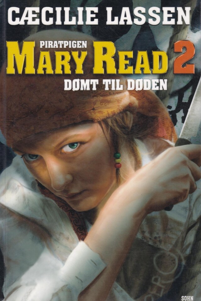 Okładka książki dla Piratpigen Mary Read dømt til døden