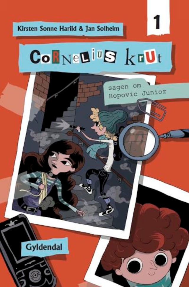 Book cover for Cornelius Krut 1 - Sagen om Hopovic Junior