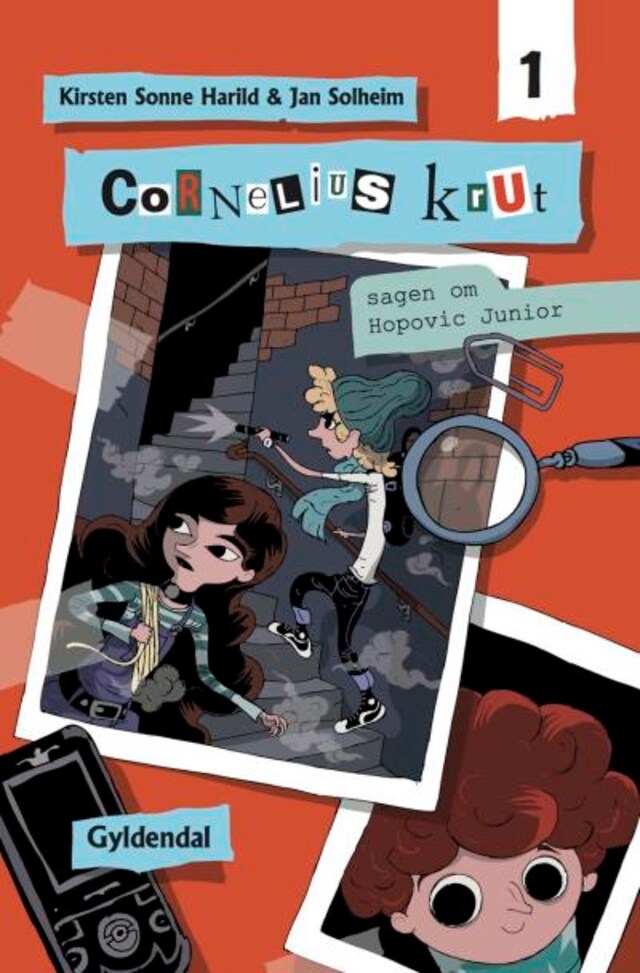 Portada de libro para Cornelius Krut 1 - Sagen om Hopovic Junior